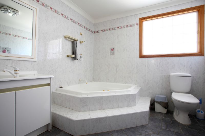 Elegant Bathtub with Tiles